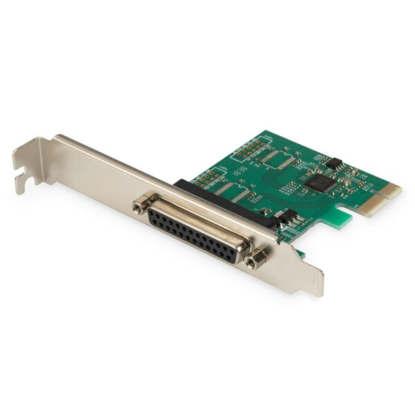 DIGITUS DS-30020-1 - Parallel I/O,1-port, PCIexpress Add-On card 1-port, inkl. low Profil, Chipsatz:AX99100