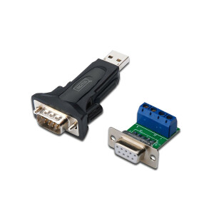 DIGITUS DA-70157 - USB 2.0 zu seriell Konverter, RS485...