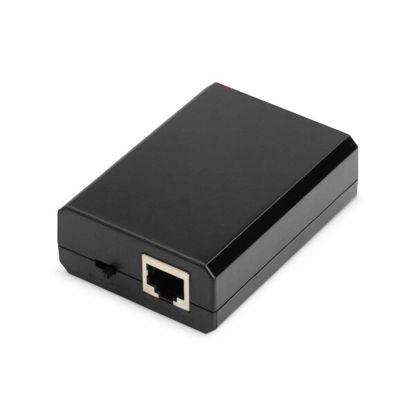 DIGITUS DN-95205 - Gigabit Ethernet PoE+ Splitter, 802.3at Output: 5V/2A, 9V/2A, 12V/2A, 24W