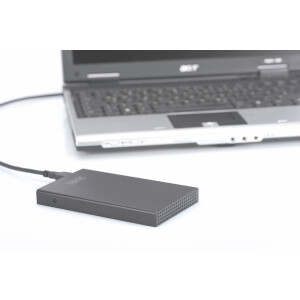DIGITUS DA-71114 - SSD/HDD SATA Enclosure, 2.5&quot; USB3.0, f&uuml;r SATA HDD 2.5&quot;, Chipset:JMS578