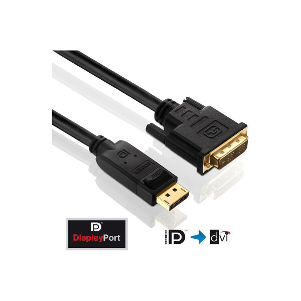 DisplayP.Kabel ST-DVI-D ST 3m