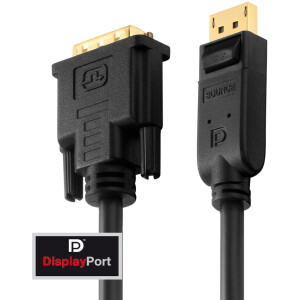 DisplayP.Kabel ST-DVI-D ST 3m Goldkontakte, VESA Norm