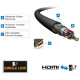 HDMI/A Kab.ST.-DVI/D ST 3m