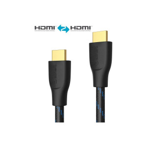 HDMI/A Kab.ST-ST   0,5m Ether. 3D, 4K, 18Gbps, HDR, Schwarz