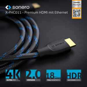 HDMI/A Kab.ST-ST   0,5m Ether.