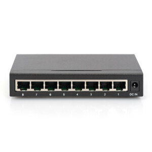 DIGITUS DN-80111 - Gigabit Ethernet Switch 8-port, unmanaged, Desktop