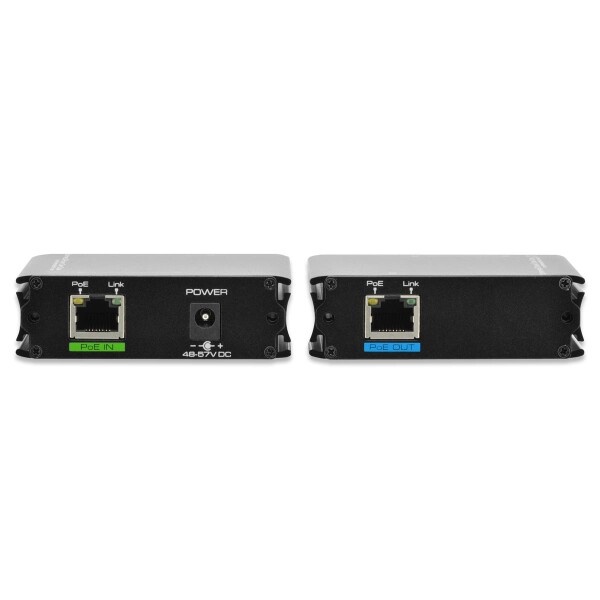 DIGITUS DN-82060 - Fast Ethernet PoE VDSL Extender over CAT / Koaxial 1-port 10/100Mbps PoE in / 1-port out