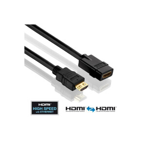 HDMI/A Kab.ST-BU  1m Ethernet