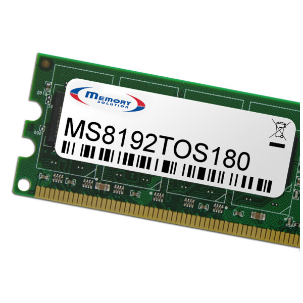 Memorysolution 8GB Toshiba Tecra R840-Series