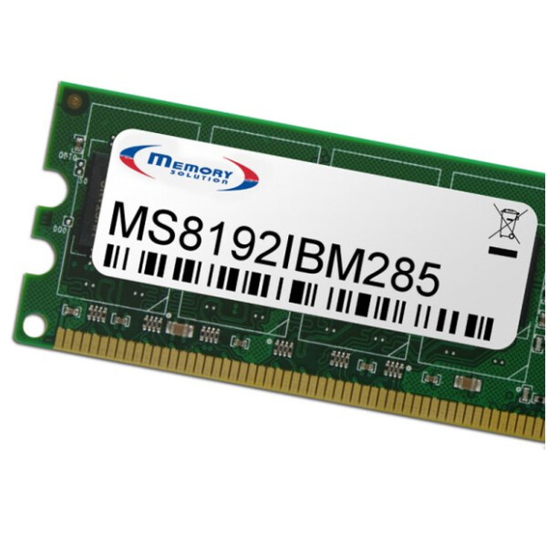 Memorysolution 8GB IBM/Lenovo ThinkPad L520 (5016-, 5017-, 7859-, 7860-xxx)