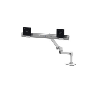 Ergotron LX Series Desk Dual Direct Arm - Freistehend - 9,9 kg - 63,5 cm (25 Zoll) - 100 x 100 mm - H&ouml;henverstellung - Wei&szlig;