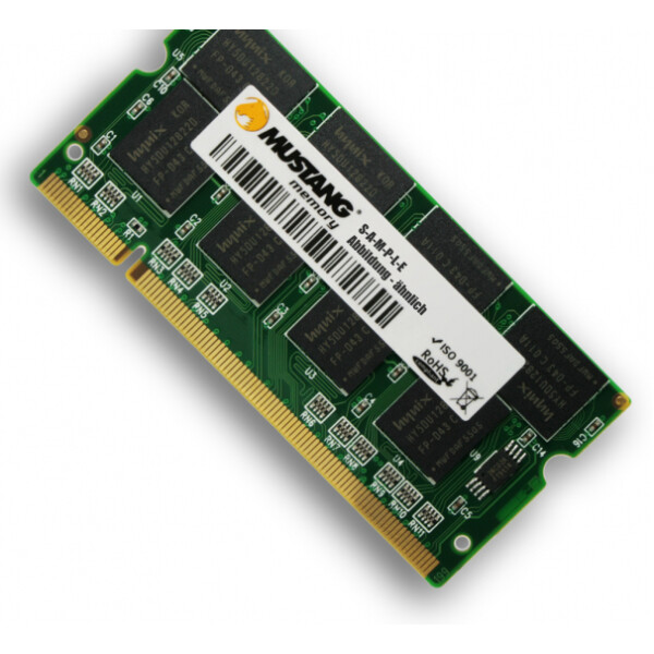 Mustang SO-DIMM 512MB Mustang DDR333 CL2.5 (32Mx16) PremiumLine