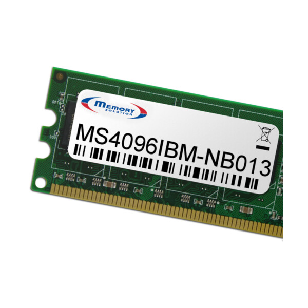 Memorysolution 4GB IBM/Lenovo B5400 Notebook