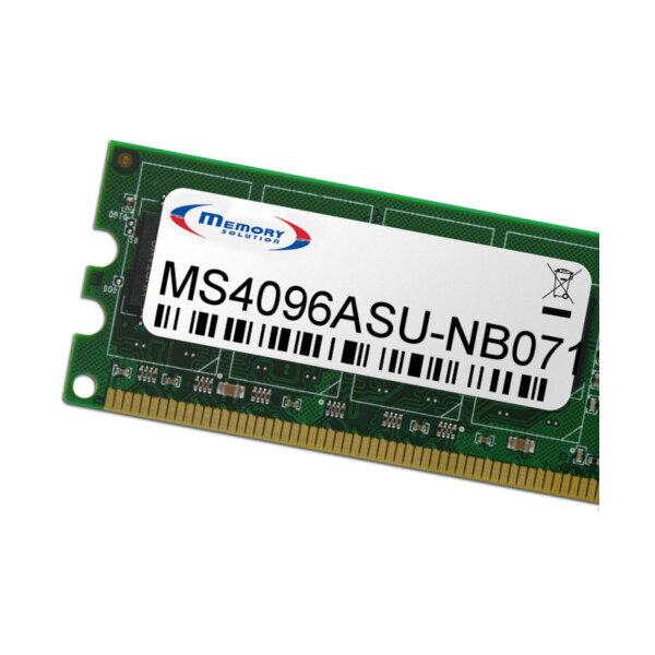 Memorysolution 4GB ASUS A53-B series