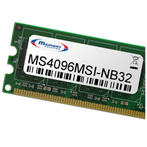 Memorysolution 4GB MSI U17 Gaming Notebook