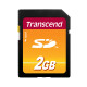 Transcend TS2GSDC - 2 GB - SD - MLC - 7,7 MB/s - 2 MB/s - Blau