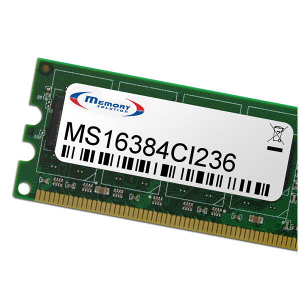 Memorysolution 16GB Cisco UCS B200 M3, C220 M3, C240 M3 DDR3-1600