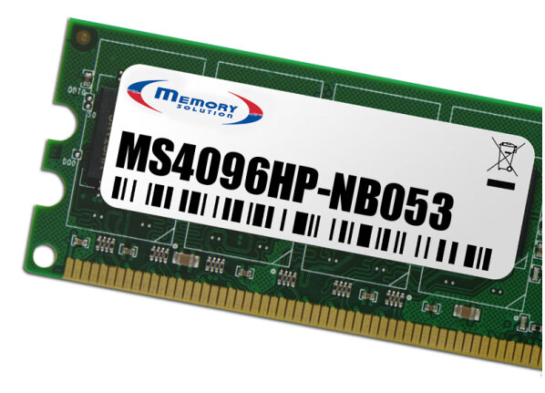 Memorysolution 4GB HP/Compaq EliteBook 8470p, 8570p