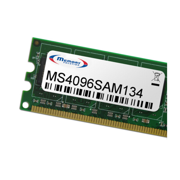 Memorysolution 4GB Samsung Notebook Serie 4, 400B, 410B (NP400B, NP410B)
