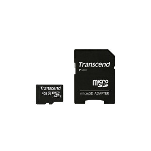 Transcend TS4GUSDHC10 - 4 GB - MicroSDHC - Klasse 10 - 45...