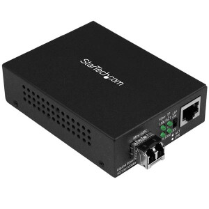 StarTech.com Gigabit Ethernet Glasfaser Medienkonverter -...