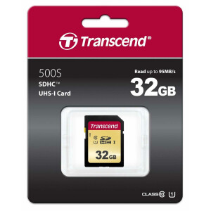Transcend 32GB - UHS-I - SDHC - 32 GB - SDHC - Klasse 10...
