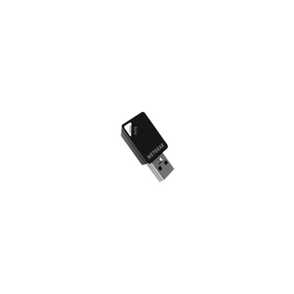 Netgear A6100 - Kabellos - USB - WLAN - Wi-Fi 5 (802.11ac) - 433 Mbit/s - Schwarz