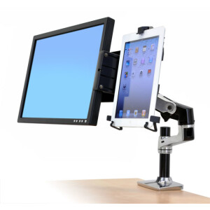 Ergotron LX Series Desk Mount LCD Arm - 11,3 kg - 86,4 cm (34 Zoll) - 75 x 75 mm - 100 x 100 mm - Schwarz