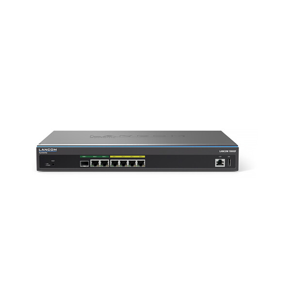 Lancom 1900EF - Ethernet-WAN - Gigabit Ethernet - Schwarz
