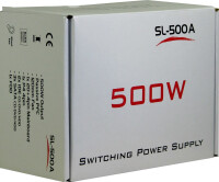 Inter-Tech SL-500A - 500 W - 230 V - 60 Hz -...