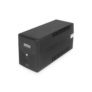 DIGITUS DN-170075 - Line-Interactive USV, 1500VA/900W 12V/9Ah x2 battery,4x CEE 7/7,USB,RS232,RJ45,LCD