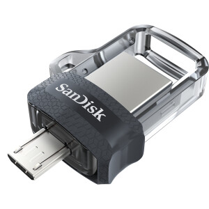 SanDisk Ultra Dual m3.0 - 16 GB - USB Type-A / Micro-USB...