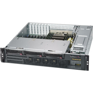 Supermicro CSE-825MBTQC-R802LPB - Rack - Server - Schwarz...