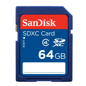 SanDisk 64GB SDXC - 64 GB - SDXC - Klasse 4 -...