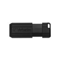 Verbatim PinStripe - USB-Stick 32 GB - Schwarz - 32 GB -...