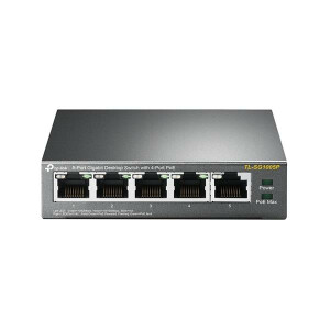 TP-LINK TL-SG1005P ungemanaged Gigabit Ethernet...