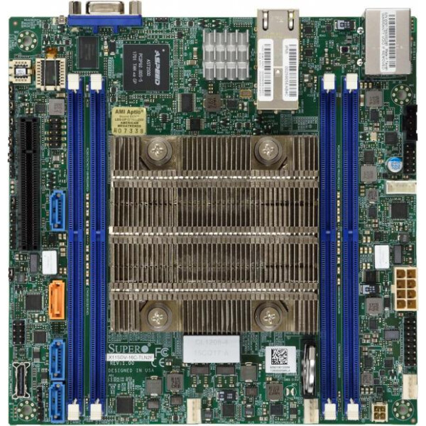 Supermicro Motherboard X11SDV-4C-TLN2F bulk pack - Mainboard - Intel Sockel 1366 (Core i)