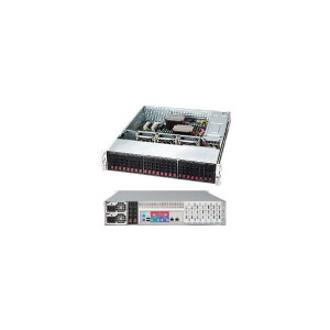 Supermicro 216BAC-R920LPB - Rack - Server - Schwarz -...