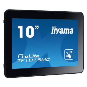 Iiyama TF1015MC-B2 - 25,6 cm (10.1 Zoll) - 450 cd/m&sup2; - VA - 16:10 - 1280 x 800 Pixel - LED