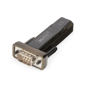 DIGITUS DA-70156 - USB 2.0 zu seriell Konverter, DSUB 9M...