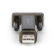 USB Seriell Adapter USB2.0 USBAST<>DSUB9ST/incl.80cm Kab