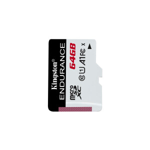 Kingston High Endurance - 64 GB - MicroSD - Klasse 10 -...