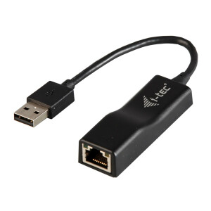 i-tec Advance USB 2.0 Fast Ethernet Adapter - Verkabelt - USB - Ethernet - 100 Mbit/s - Schwarz