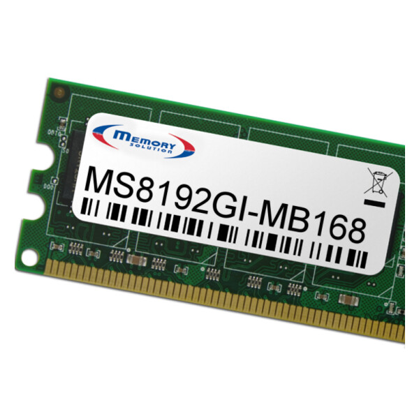 Memorysolution 8GB Gigabyte GA-B75M-D2V, GA-B75M-D3V, GA-B75M-HD3, GA-B75N