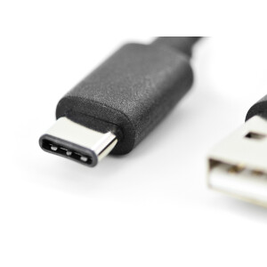 USB C KAB. C/ST&lt;&gt;A/ST 1,8m USB 2.0, 3A, 480Mbps