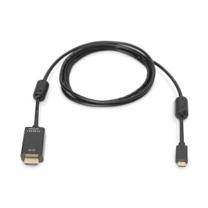 USB-C auf HDMI Kabel, 2m GEN2, 4K/60Hz, 18GB, schwarz