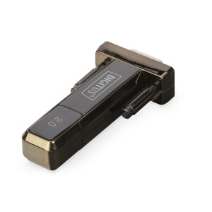 USB Seriell Adapter USB2.0 USBAST&lt;&gt;DSUB9ST/incl.80cm Kab