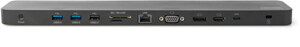 Docking Station 14", USB C HDMI 4k, 14-Port, Black