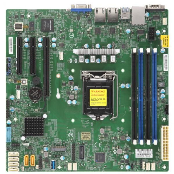 Supermicro X11SCL-F - Intel - LGA 1151 (Socket H4) - Intel® Celeron® - Intel® Core™ i3 - Intel® Pentium® - DDR4-SDRAM - 128 GB - 1.2 V