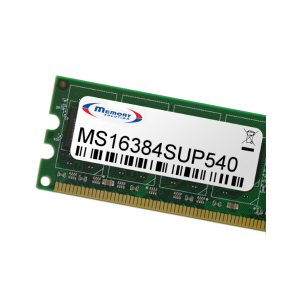 Memorysolution 16GB Supermicro X10DRH Serie